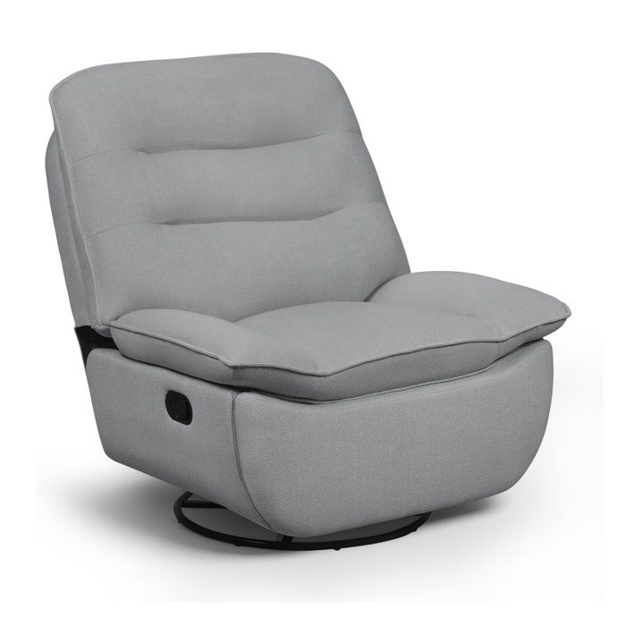 Fauteuil relax gris foncé - WOLTU - Repose-pieds pliable - Assise inclinable et allongeable- Tissu Aspect Lin Fauteuil relax gris foncé - WOLTU - Repose-pieds pliable - Assise inclinable et allongeable- Tissu Aspect Lin