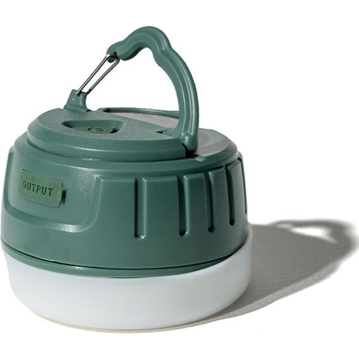 Lumières de tenteCamping portabledirigélampeImperméable vert pin lanterne LED rechargeable lampe de camping projecteur portabl