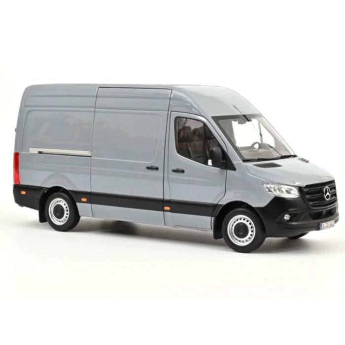 Véhicule miniature de collection - NOREV - Mercedes‑Benz Sprinter 2018 - Échelle 1/18 - Gris - 14+ Véhicule miniature de collection - NOREV - Mercedes‑Benz Sprinter 2018 - Échelle 1/18 - Gris - 14+