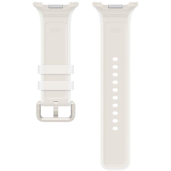 Bracelet Samsung Galaxy Watch9 Misty Band / Crème Bicolore Doux - vue 4