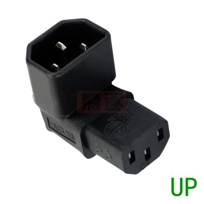Adaptateur USB-C Coudé 90° - Connexion Latérale, Haut Ou Bas, Pour Câbles USB 3.0