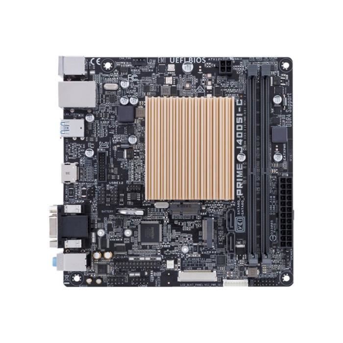 ASUS PRIME J4005IC Cartemère mini ITX Intel Celeron J4005 USB 3.1 Gen