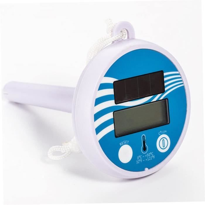 Thermomètre Numérique LX923 Pour Piscine/aquarium - Écran LED - Sonde étanche 5m - Plage -40°C à 125°C - Alimentation 100-240V