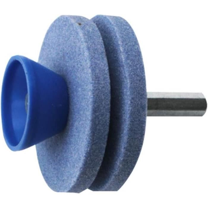 Kit 3 Affûteurs De Lame Pour Tondeuse à Gazon Universels - à Monter Sur Perceuse, Corindon