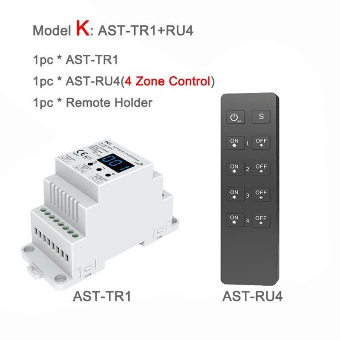 Interrupteur Variateur WiFi Intelligent - Simple Pôle/3 Voies, 300W LED, Blanc, Pour Maison Connectée