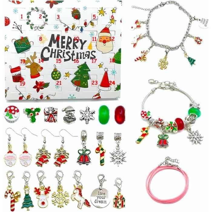 Calendrier De L'Avent 2023 Traditionnel Avec Compte à Rebours Des Vacances, Calendrier De L