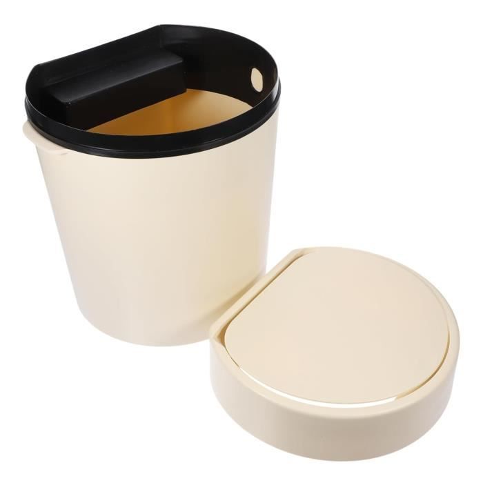 Poubelle Murale De Cuisine Yooghuge Avec Couvercle - 7L Ou 9L - À Suspendre Ou Poser - Design Pratique - 5