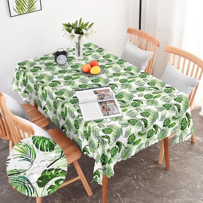 Nappe Rectangulaire, Nappe Anti Tache Polyester, Nappe De Table ...