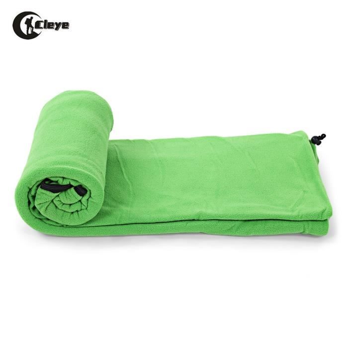 Sac de Couchage Chaud Idéal pour Camping et Randonnée Couverture Pliable