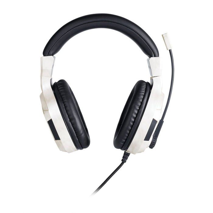 Casque PS4 - BIGBEN - V3 Blanc - Filaire - Sur-oreille - Micro réglable