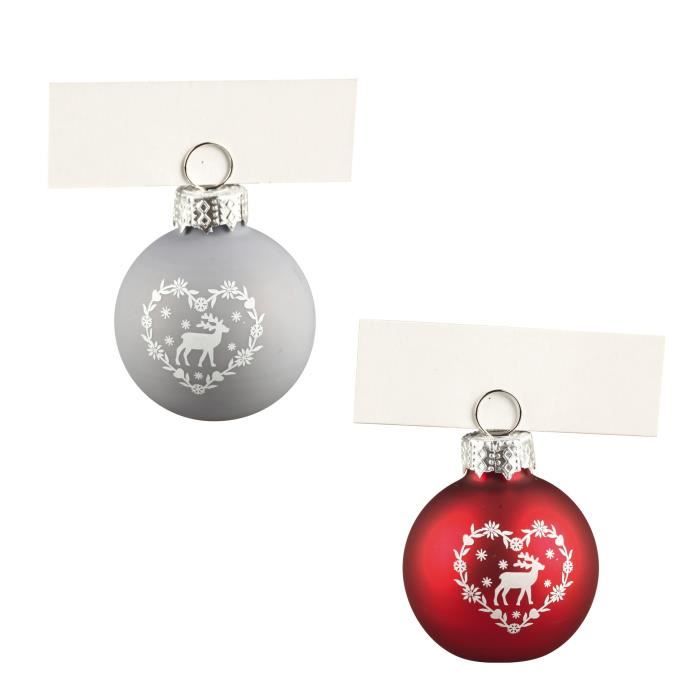Porte Nom Boule De Noel | Decoration de Noel
