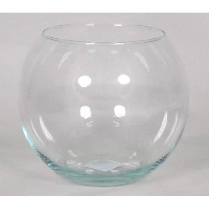 Vase Boule/Verre à Bougie 6,5cm Boule/Rond Transparent INNA-Glas Bougeoir Diana Ø6cm/Ø8cm