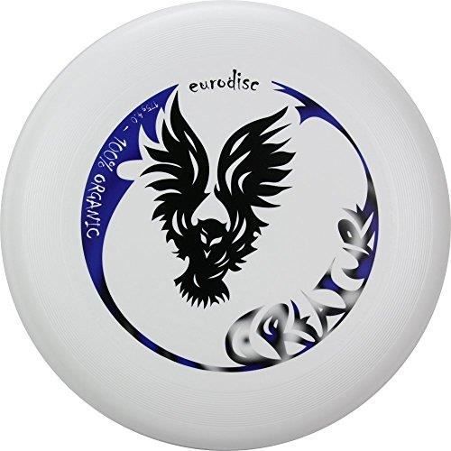 Eurodisc 175g not Discraft Ultimate Frisbee Disc design CREATURE White
