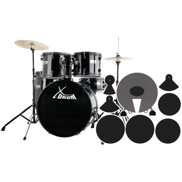 XDrum Bongos Club Weinrood SET incl. Bongotas