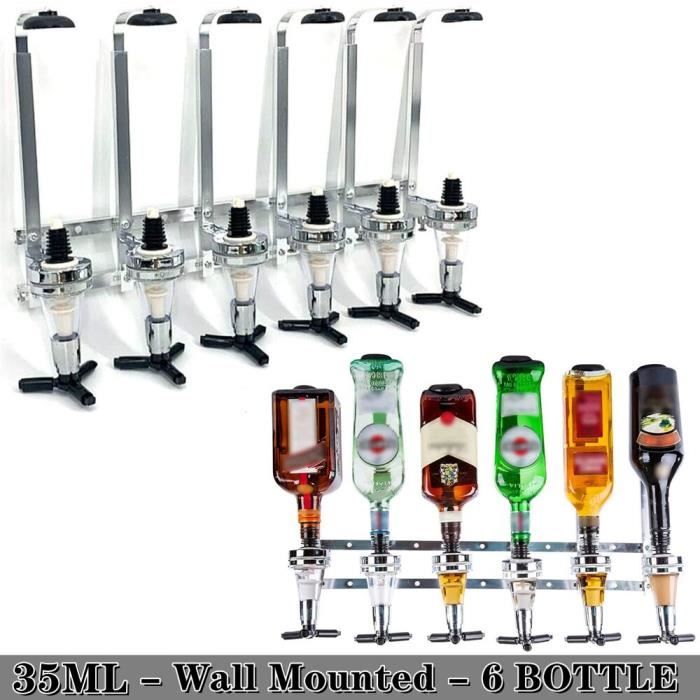Lot De 12 Becs Verseurs Automatiques - Doseur à Liqueur Rapide - Pour Boissons, Vin, Cocktails - Outils De Bar à Domicile - Jaune