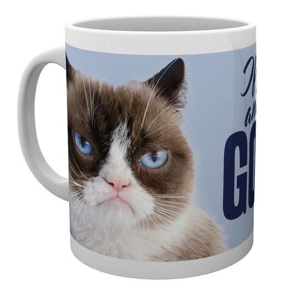 Tasse De Ceramique Chat Grognon Va T En Cdiscount Maison