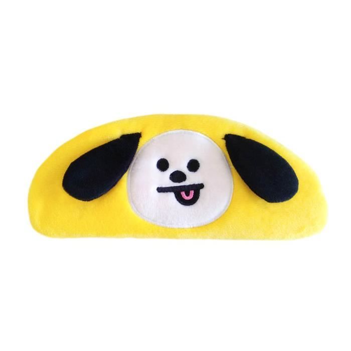 Trousse Scolaire Peluche BT21 Mang - Sous Licence Officielle - 20x10x5 Cm - Fourniture Scolaire Enfant Collège - 11
