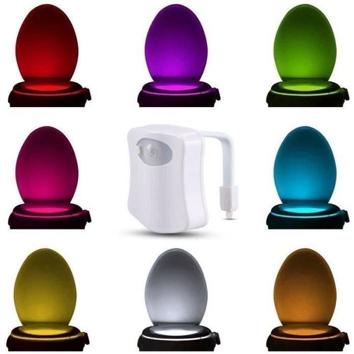 GZ*Lampe de Toilette Veilleuse LED Détecteur de Mouvement