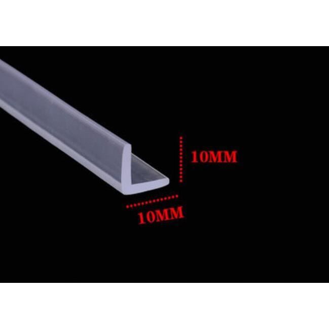 Joint de silicone,Bande de bordure en caoutchouc en forme de L, bande  d'étanchéité de porte en verre, bande en forme - type 17[F34] - Cdiscount  Bricolage