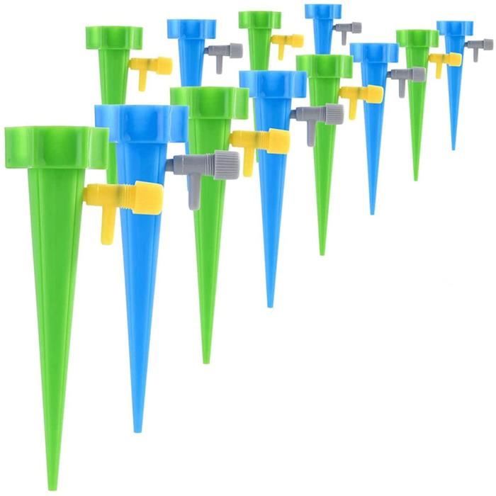 6pcs Dispositif D'insertion D'auto-eau D'auto-arrosage, Avec Des Bouteilles De 6pcs 500 Ml Kits D'irrigation à Goutte Automatique Avec Une Soupape De | Leroy Merlin