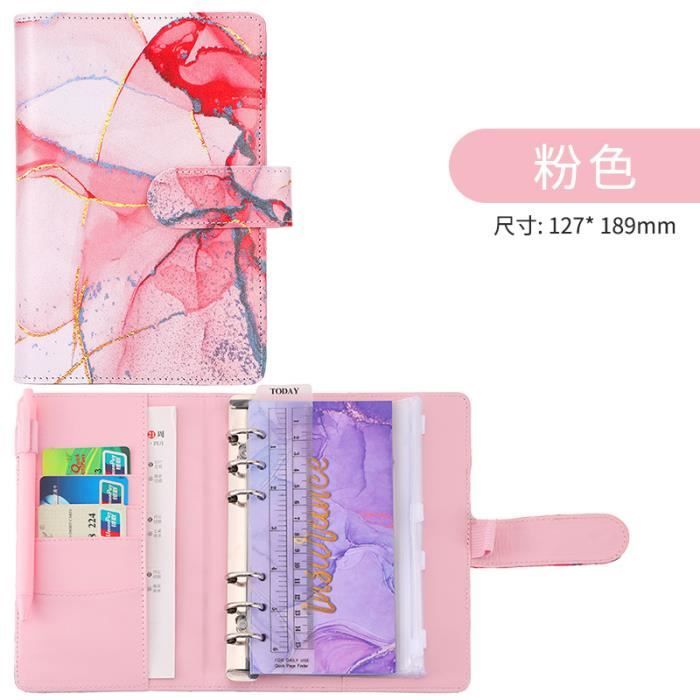 A7 Classeur Budget Enveloppe Avec 10 PVC Enveloppe Budget, 12 Feuilles Budget, Budget Planner