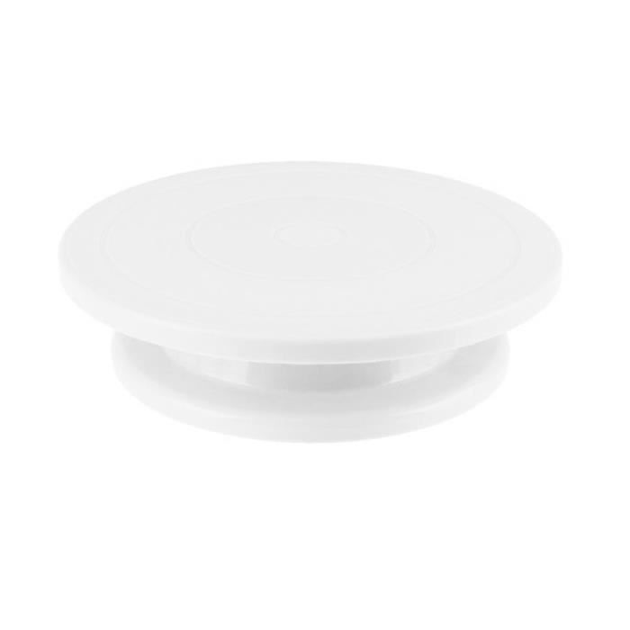 Support Tournant Ateco Pour Gâteaux 30,5cm | Plateau Aluminium Et Base Fonte