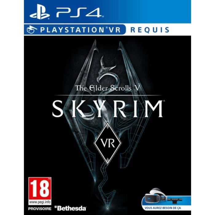 Jeu PS4 Bethesda Jeu Vr Skyrim