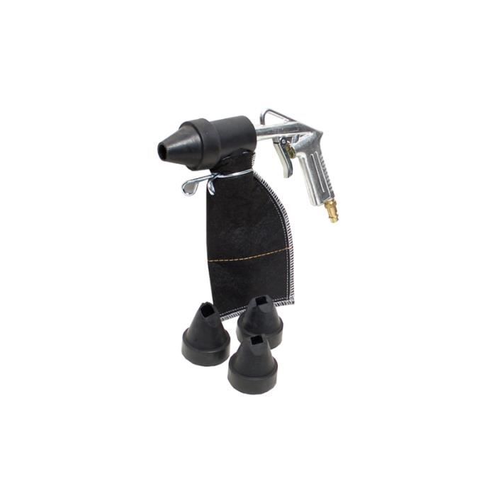 Pistolet De Sablage à Air Comprimé Namvo - Avec 4 Buses Céramique Et 2 Buses Fer - Pour Décapage, Nettoyage Métal