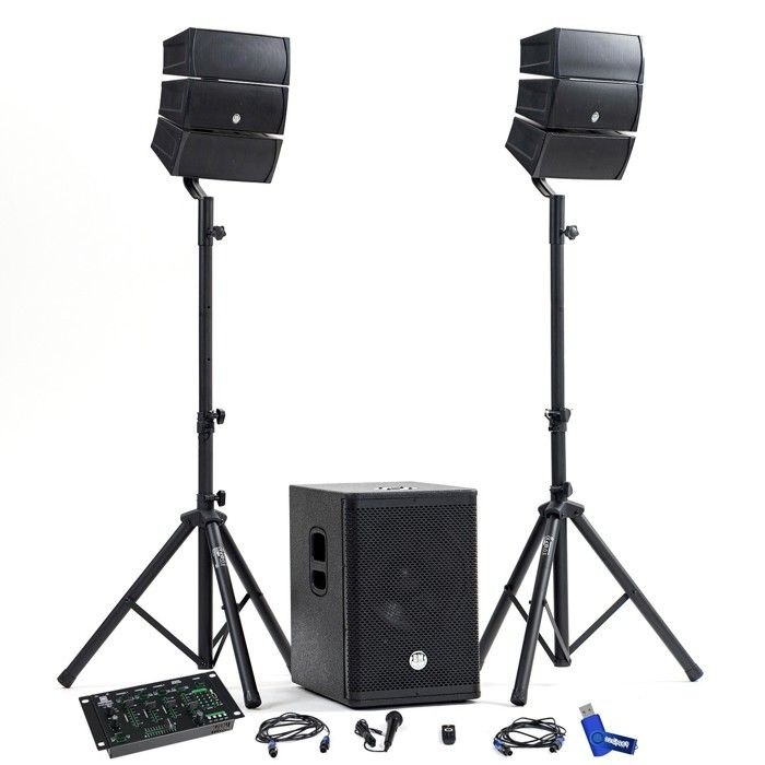 Amplificatore Audio DJ BMS SONIC BMS-1000 – 2x500W Con Tecnologia MOSFET, Ingressi RCA/JACK E Uscite Speakon, Per Professionisti
