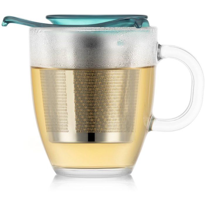 Set BODUM Yo Yo Mug en verre trempé avec infuseur à thé en inox Individuel 035 + Set BODUM Yo Yo Individue - vue 3