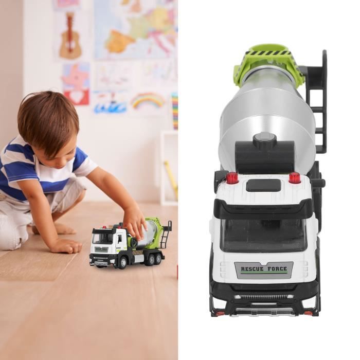 Camion Construction Miniature Alliage Rouleau Compresseur Jouet City - Véhicule De Construction Miniature En Alliage Avec Roues Réalistes Pour Enfants
