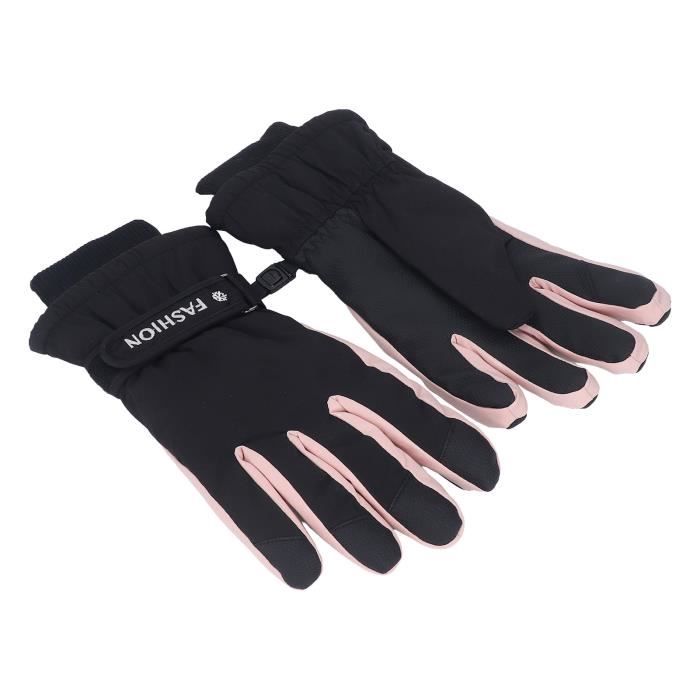 Duokon gants de travail de congélateur Gants chauds imperméables d'hiver  gant isolé d'écran tactile de doigt complet pour le ski - Cdiscount Auto