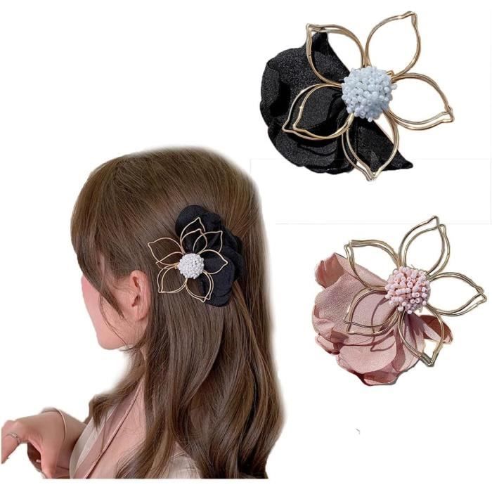 Pince À Cheveux En Forme De Fleur D'orchidée Pour Mariage Demoiselle D