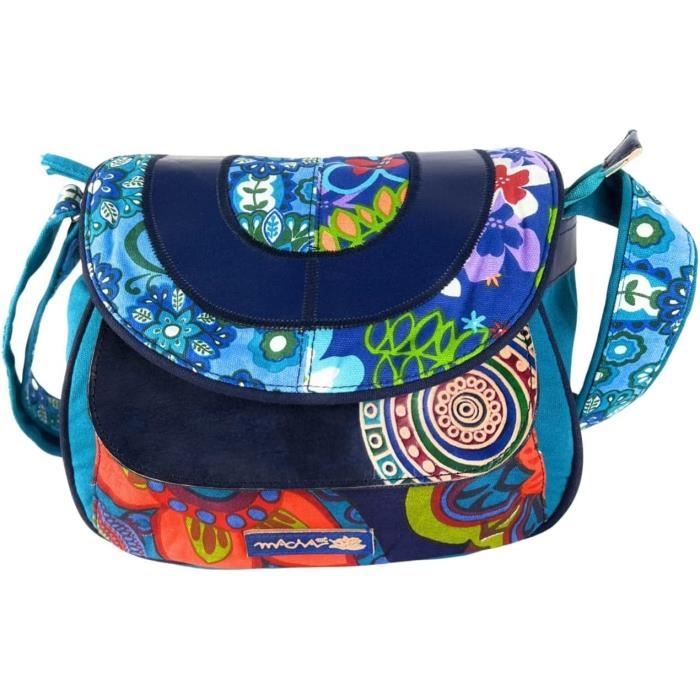 Mini Sac Hippie, Sac À Bandoulière Ethnique Boho, Hobo Crossbody-Sac En Toile Pour Femme Avec