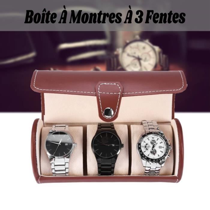 Présentoir à Montre WATCHPOD – Support Métal Pour 1 Montre – Vitrine De Table – Noir – Neuf