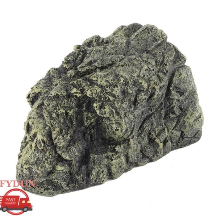 Comparer les prix de FYDUN Grotte cachée de tortues Poisson Hiding Cave Aquarium Tortue Reptile Pèlerin Peau Habitat Décoration animalerie decor