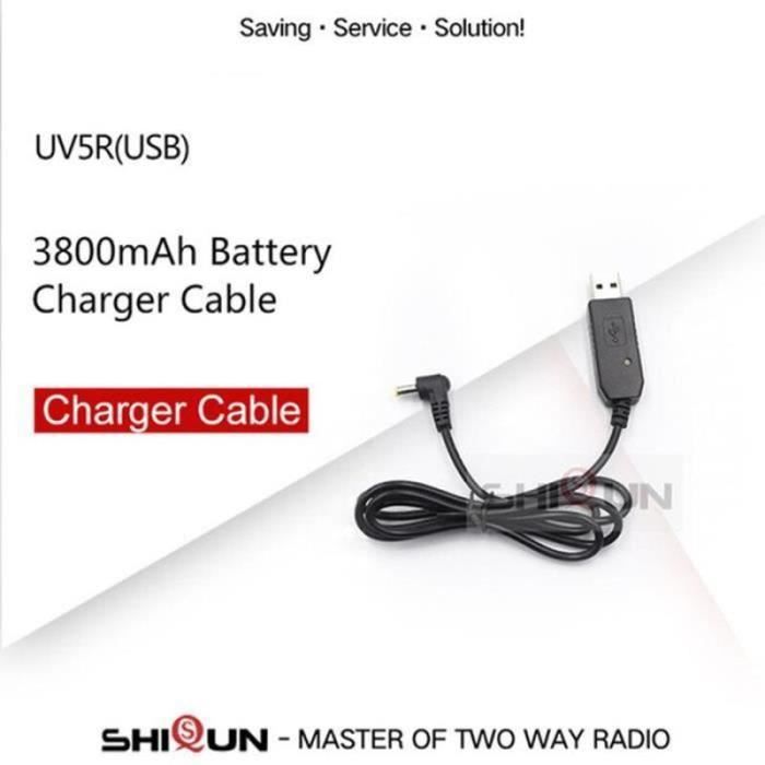 Talkie-walkie Baofeng UV-5R  8W  Batterie Grande Autonomie 3800mAh   Livraison Gratuite