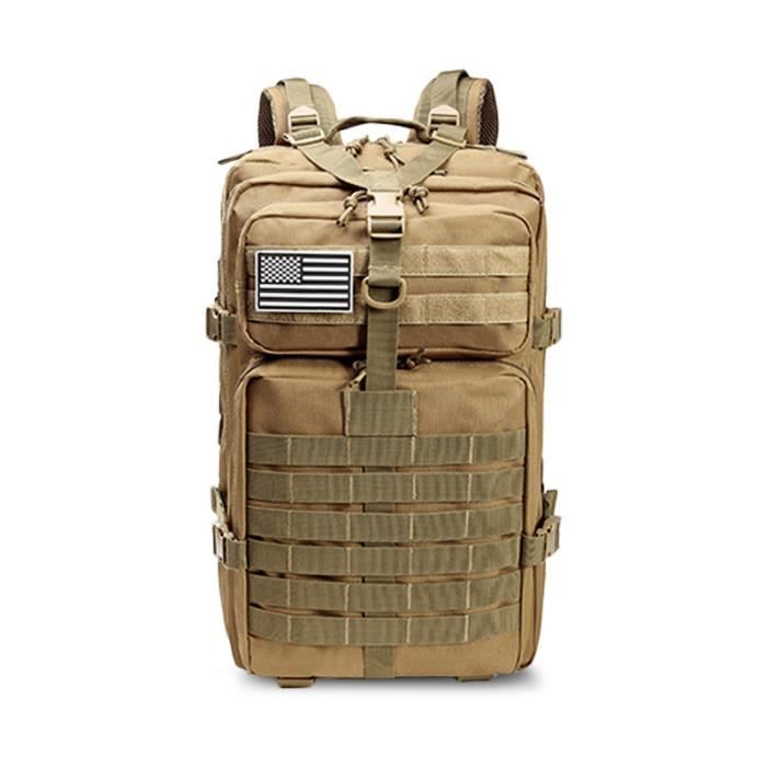 Grand Sac A Dos Voyage Sac à Dos Vaupan 80L - Randonnée Camping - Tactique Militaire - Étanche - Système Molle Sac Militaire Tactique