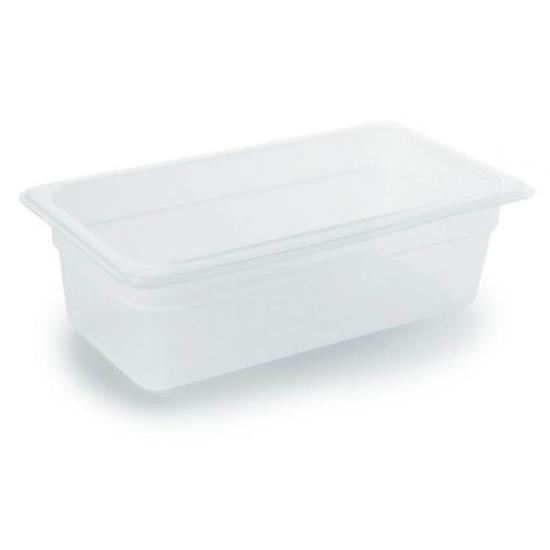 Bac GN - LACOR - Bac GN Polypropylene 1/4 - 176x165x100 mm - 25 L - -100°C à 138°C Bac GN - LACOR - Bac GN Polypropylene 1/4 - 176x165x100 mm - 25 L - -100°C à 138°C