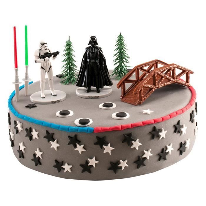 Kit Pvc Star Wars Decoration Decoration Gateau Anniversaire 8 Cdiscount Au Quotidien