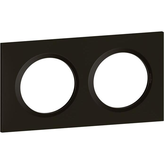 Plaque 2P noir velour Dooxie