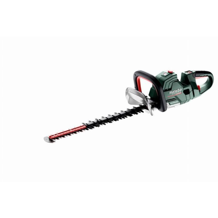 Metabo Taille-haie HS 18 LTX BL 55 sans batterie ni chargeur, lame 55 cm, capacité coupe 21 mm - 601722850