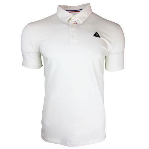 polo le coq sportif blanche