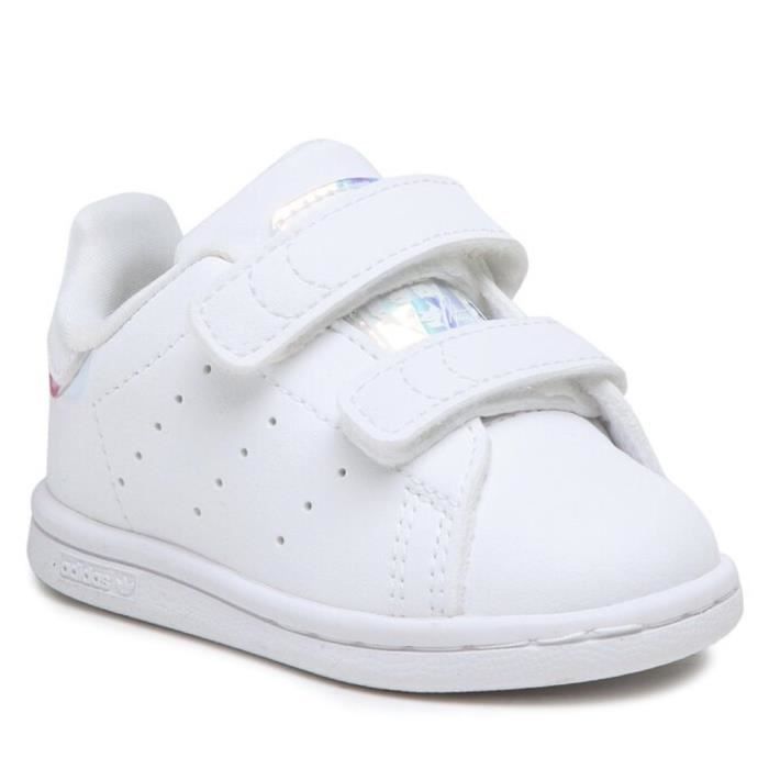 Chaussures ADIDAS Stan Smith Cf Blanc - Mixte/Bébé