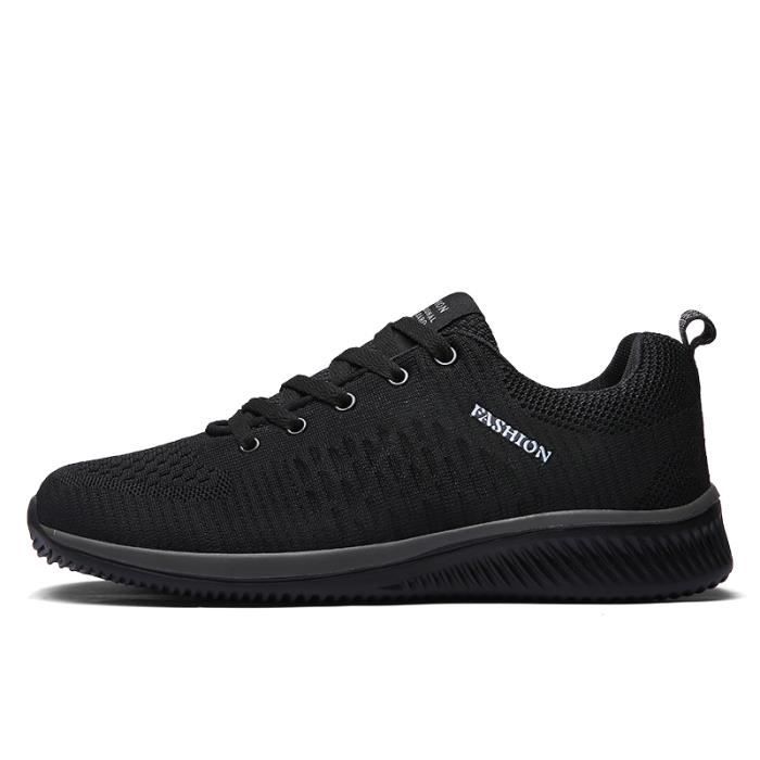 Chaussures De Sport Noir Pour Homme | Collection 2025