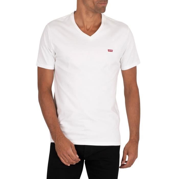 T-Shirt original homme Levi's® blanc en coton