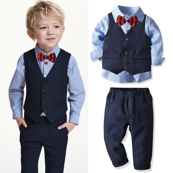 Costume Pour Enfants Bebes Garcons 4 Pieces Bebes Garcons De 2 A 8 Ans Bleu Cdiscount Pret A Porter Costume Pour Enfants Bebes Garcons 4 Pieces Bebes Garcons De 2 A 8 Ans Bleu Cdiscount Pret A Porter