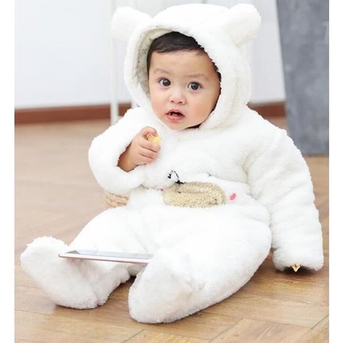 Blanc Ensemble pyjama bébé Blanc - Cdiscount Prêt-à-Porter