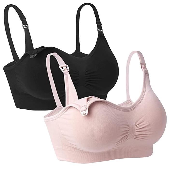 Soutien-gorge Allaitement Oliaekd - Lot De 4, Avec Rallonges Et Clips, Armature, Coussinets Amovibles