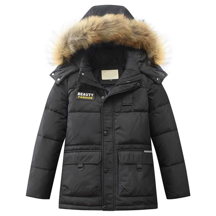 Gilet Doudoune Sans Manches Enfant - Hiver, Chaud, Coupe-vent - Pour Fille Et Garçon - Fermeture Zip, Léger - Taille Haute à Normale